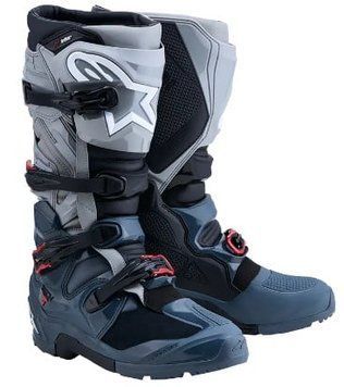 Ботуши ALPINESTARS TECH 7 Enduro Drystar&reg; DK GRY/RED 103133 автомобилен продукт ShakiAuto