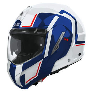 Каска AIROH MATHISSE II GENIUS BLUE/RED GLOSS 99373 автомобилен продукт ShakiAuto