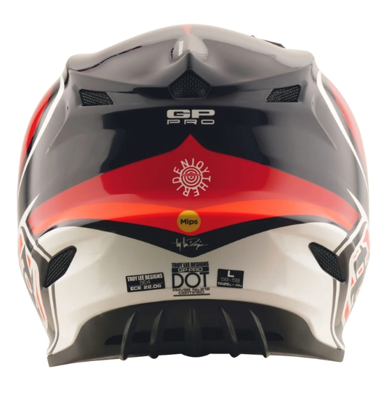 Детска мотокрос каска TROY LEE DESIGNS GP Pro Crossover Helmet - Black/Red 93509 автомобилен продукт ShakiAuto