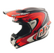 Детска мотокрос каска TROY LEE DESIGNS GP Pro Crossover Helmet - Black/Red 93509 снимка 1