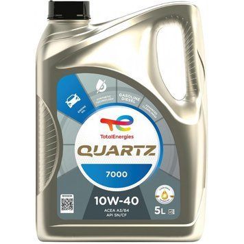TOTAL QUARTZ 7000 10W/40 бензин 5л TOT103 автомобилен продукт ShakiAuto