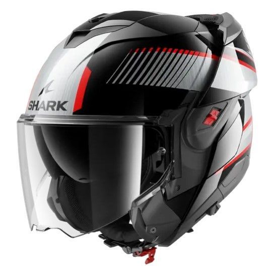 Модуларна каска SHARK OXO SIKTER Chrom Silver 77754 автомобилен продукт ShakiAuto