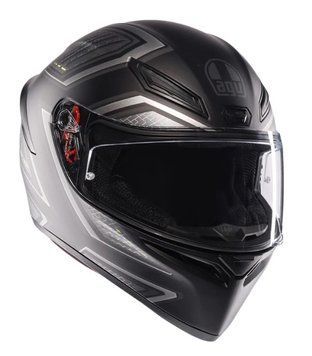 КАСКА AGV K1 S SLING MATT BLACK/GREY 73541 автомобилен продукт ShakiAuto