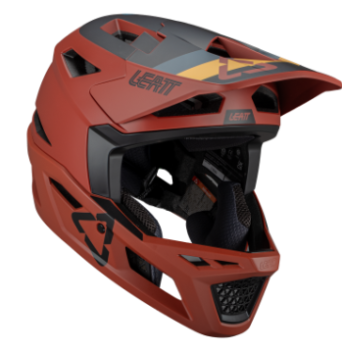 Вело каска LEATT MTB Gravity 4.0 V25 Lava 102799 автомобилен продукт ShakiAuto