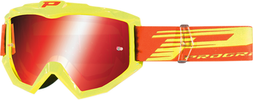 Мотокрос очила PROGRIP3201FL Atzaki MX FLUO YELLOW 39806 автомобилен продукт ShakiAuto