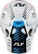 Мотокрос каска FLY RACING Formula CP Slice - White/Red/Cyan 2025 73635 снимка 3