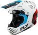 Мотокрос каска FLY RACING Formula CP Slice - White/Red/Cyan 2025 73635 снимка 1