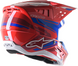 Мотокрос каска ALPINESTARS SM5 ACT 2 RED/BL 61878 снимка 2