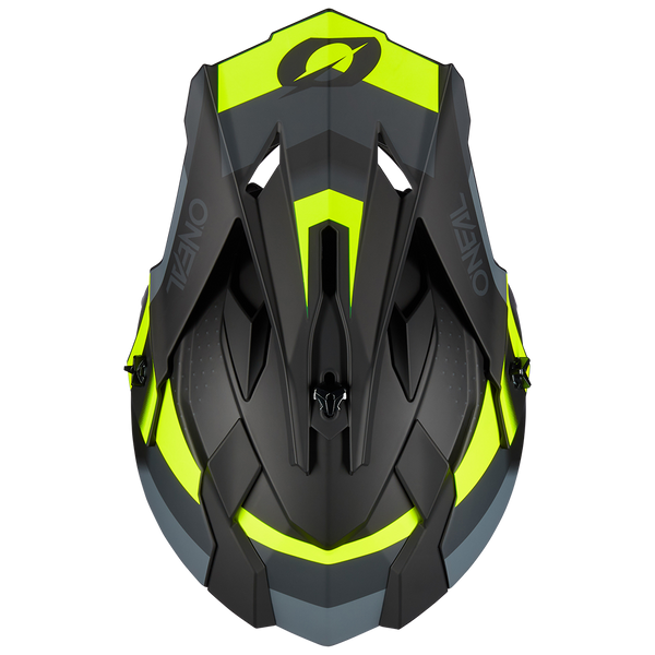 Мотокрос каска O'NEAL 2SERIES SPYDE V.23 BLACK/GRAY/NEON YELLOW 40337 автомобилен продукт ShakiAuto