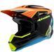 Детска мотокрос каска ALPINESTARS SM3 FRAY BLK/OR/YL 72742 снимка 1