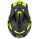 Мотокрос каска O'NEAL 2SERIES SPYDE V.23 BLACK/GRAY/NEON YELLOW 40337 снимка 6