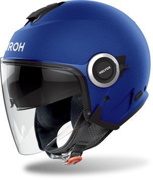 Kаска за скутер AIROH HELYOS BLUE MATT 84088 автомобилен продукт ShakiAuto