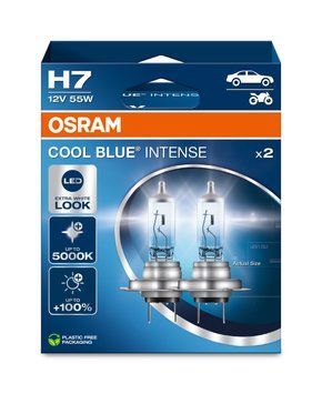 OSRAM COOL BLUE INTENSE H7 | 12V | 55W  64210CBN-2HB автомобилен продукт ShakiAuto
