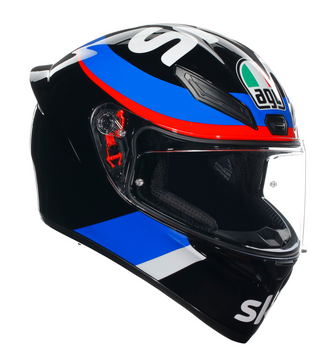 Каска AGV K1 S VR46 SKY RACING TEAM BLACK/RED 58741 автомобилен продукт ShakiAuto