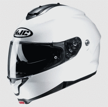 Отваряема каска HJC C91N PEARL WHITE 72109 автомобилен продукт ShakiAuto