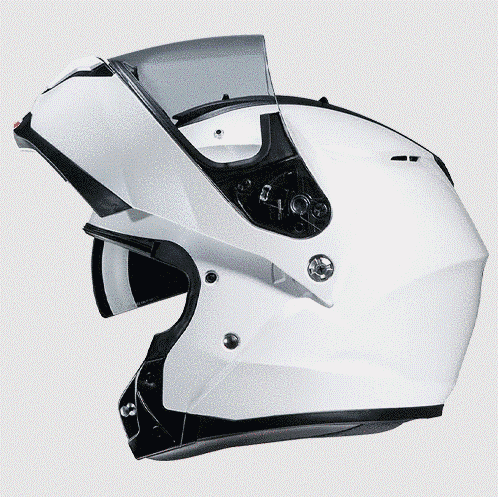 Отваряема каска HJC C91N PEARL WHITE 72109 автомобилен продукт ShakiAuto