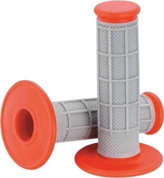 Ръкохватки qualifier half waffle сиви/червени MOOSE RACING 1MG0715-ERM 139890 автомобилен продукт ShakiAuto