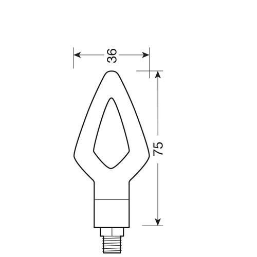 LED мигачи-KIER 90247 4115 автомобилен продукт ShakiAuto