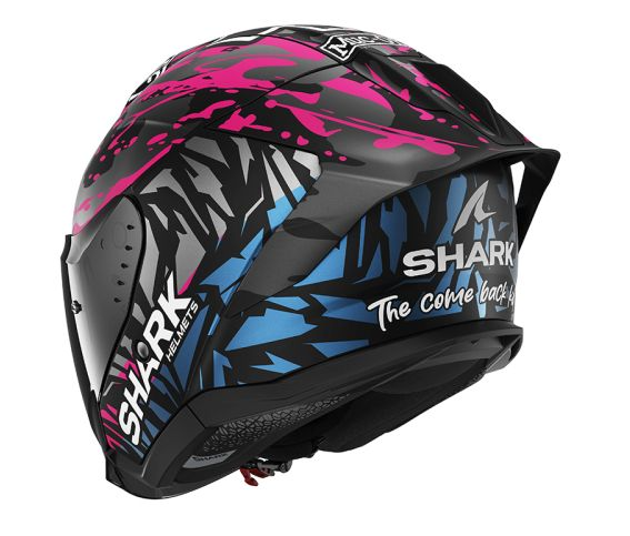 Каска за скутер SHARK SKWAL JET CUP REPLICA REDDING MAT BLACK/PINK 92878 автомобилен продукт ShakiAuto