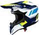 Мотокрос каска AIROH WRAAAP VISION Yellow/Blue Gloss 91416 снимка 1
