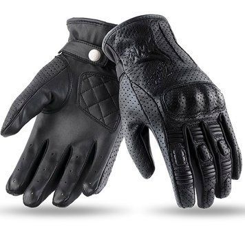 Дамски кожени ръкавици 70 DEGREES SUMMER URBAN BLACK 68428 автомобилен продукт ShakiAuto