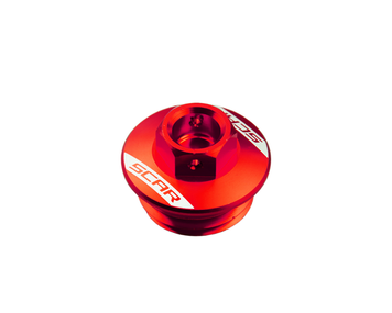 Капачка за масло SCAR Kawasaki KLX/KX/KXF RED 42810 автомобилен продукт ShakiAuto