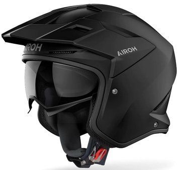 Kаска за скутер AIROH Kombakt BLACK MATT 90039 автомобилен продукт ShakiAuto
