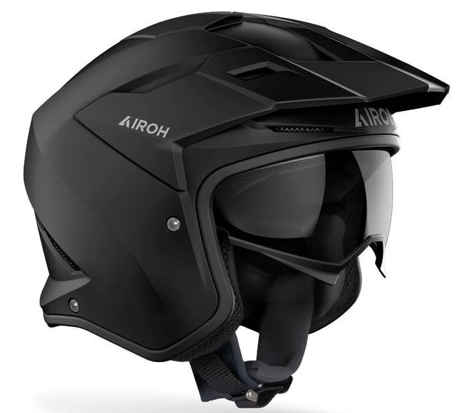 Kаска за скутер AIROH Kombakt BLACK MATT 90039 автомобилен продукт ShakiAuto