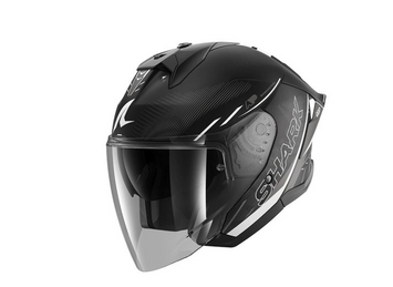 Каска за скутер SHARK SKWAL JET CUP SPEED-TECH MAT BLACK/WHITE 92871 автомобилен продукт ShakiAuto