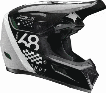Мотокрос каска THOR REFLEX SPORT RIOT BLACK/WHITE MIPS 73974 автомобилен продукт ShakiAuto