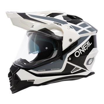 Ендуро каска O'NEAL SIERRA II R WHITE/BLACK/GRAY V.24 62212 автомобилен продукт ShakiAuto