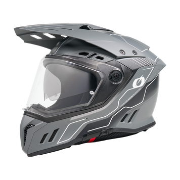 Ендуро каска O'NEAL SIERRA RS ECHO BLACK/GRAY V.26 87112 автомобилен продукт ShakiAuto