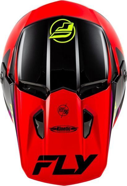 Мотокрос каска FLY RACING Formula Kinetic Rally-Red/Black/White 2025 73871 автомобилен продукт ShakiAuto