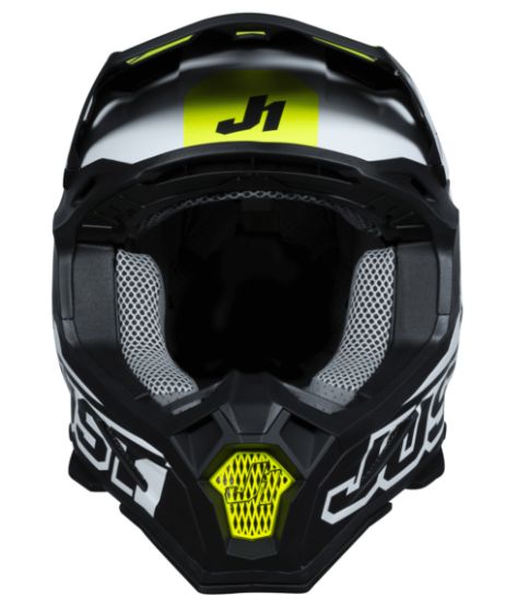Mотокрос каска Just1 J-22 F Dynamo Fluo Yellow/White/Black 79390 автомобилен продукт ShakiAuto