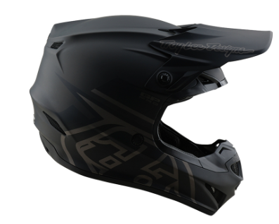 Мотокрос каска TROY LEE DESIGNS GP Pro Mono - Black 93622 автомобилен продукт ShakiAuto