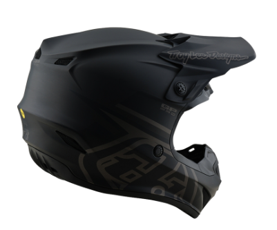 Мотокрос каска TROY LEE DESIGNS GP Pro Mono - Black 93622 автомобилен продукт ShakiAuto