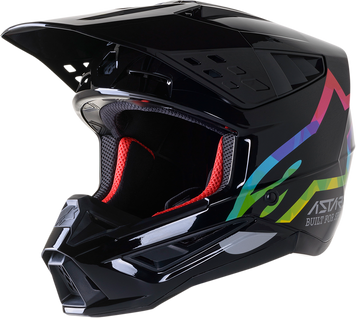 Мотокрос каска ALPINESTARS SM5 Compass BLACK/SILVER 39853 автомобилен продукт ShakiAuto
