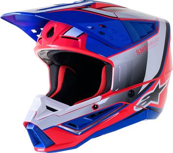 Мотокрос каска ALPINESTARS SM5 SAIL PK/BL 61880 автомобилен продукт ShakiAuto