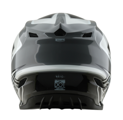 Мотокрос каска TROY LEE DESIGNS GP Shutter - Grey/White 93614 автомобилен продукт ShakiAuto