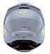 Детска мотокрос каска ALPINESTARS SM3 RADIUM GY/BLK/YL 72746 снимка 9
