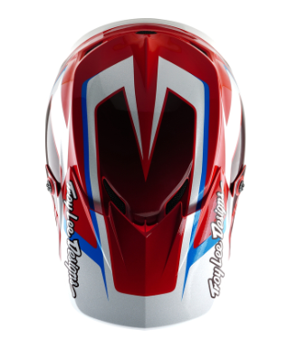 Мотокрос каска TROY LEE DESIGNS GP Shutter - Red/White 93615 автомобилен продукт ShakiAuto