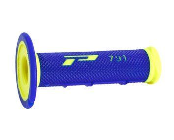 Мотокрос ръкохватки PROGRIP Double Density 791 FLO YELLOW/BLUE 40647 автомобилен продукт ShakiAuto