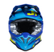 Mотокрос каска Just1 J-39 Poseidon Fluo Yellow/Blue 79419 снимка 4