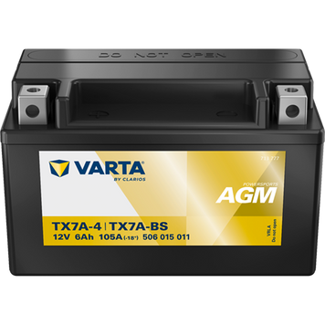 Varta MOTO YTX7A-4 12/6/105 AGM 506015011K544 автомобилен продукт ShakiAuto