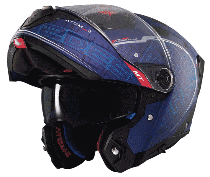 Отваряема каска MT ATOM 2 DESTINY C7 MATT 82215 автомобилен продукт ShakiAuto